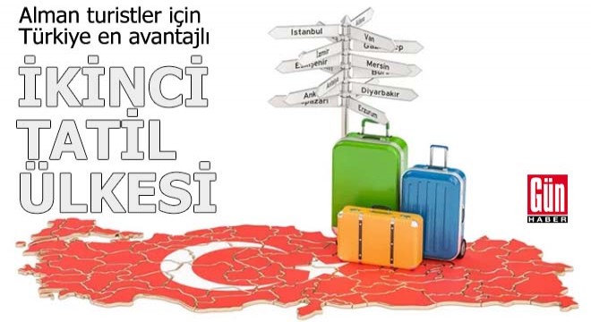 Alman turistler için Türkiye en avantajlı ikinci tatil ülkesi