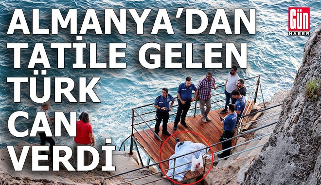 Almanya'dan Antalya'ya tatile gelen Türk mühendis denizde boğuldu