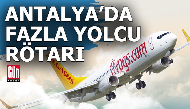 Antalya'da iki uçağa fazla yolcu rötarı