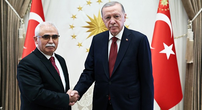 Erdoğan, AYM Başkanı Özkaya yı kabul etti