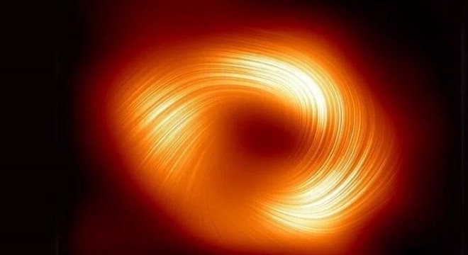Samanyolu Galaksisi ndeki kara deliğin net fotoğrafı
