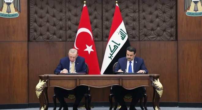 Türkiye ile Irak arasında 26 anlama imzalandı