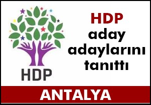 HDP aday adaylarını tanıttı