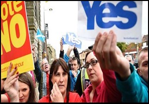 İskoçya bağımsızlığa  hayır  dedi
