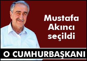 Mustafa Akıncı KKTC Cumhurbaşkanı oldu