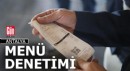 Antalya'da 'Menü' denetimlerinde ceza yağdı