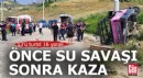Antalya'da kaza; 13'ü turist 16 yaralı