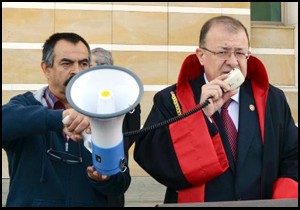 Şehit savcı Kiraz için Antalya da tören