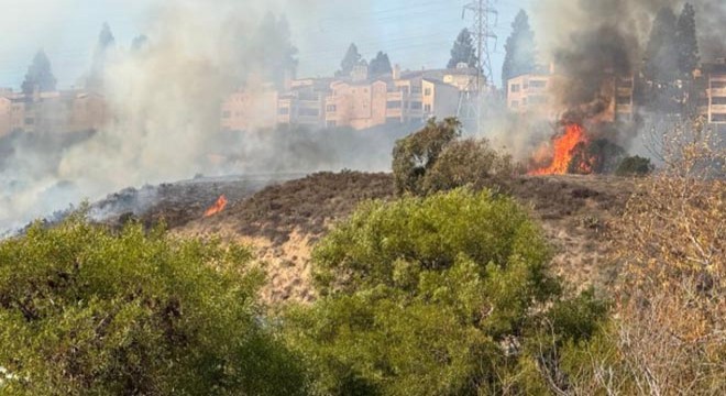 ABD nin San Diego bölgesinde yangın riski sürüyor