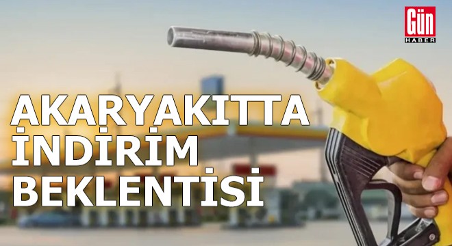 Akaryakıtta indirim beklentisi