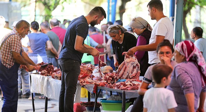 Antalya da  Kurban etini poşete koymayın  uyarısı