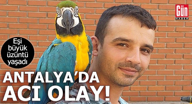 Antalya da acı olay!