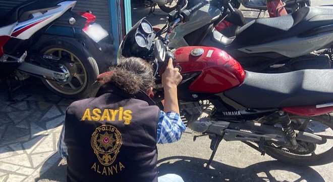 Antalya da motosiklet denetimi