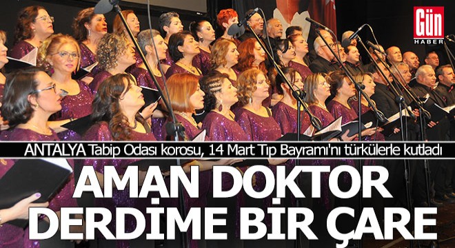 Antalyalı doktorlardan konser