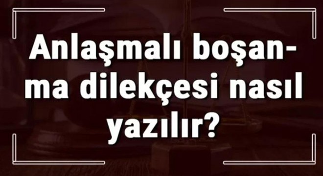 Boşanma dilekçesi nasıl yazılır?