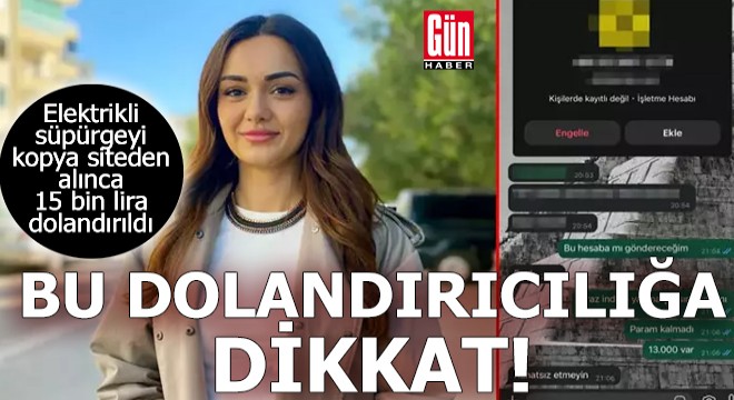 Bu dolandırıcılığa dikkat! Antalya da 15 bin lira dolandırıldı