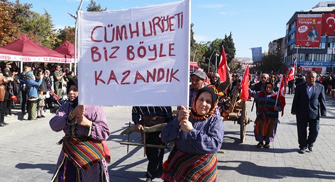 Burdur da 29 Ekim coşkusu