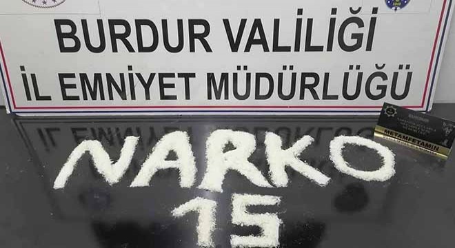 Burdur da uyuşturucu operasyonları