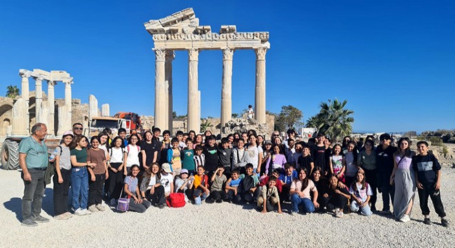 Çocuklara Aspendos-Side tanıtım gezisi