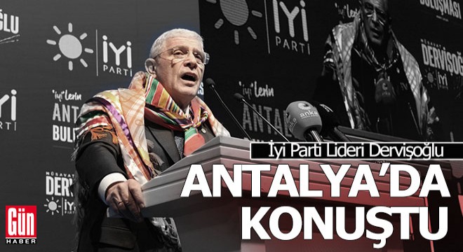 Dervişoğlu: Yargı kılıcını siyasetin üzerinde sallayamazsınız