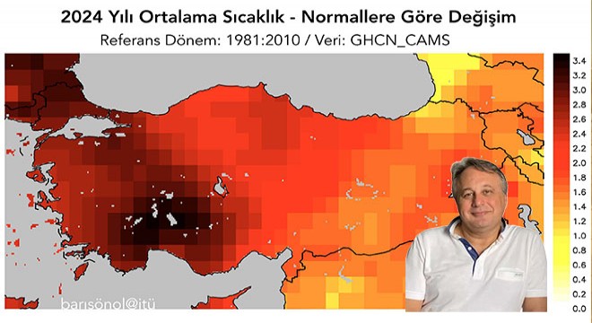 Dünya ölçüm tarihinin en sıcak yılı 2024