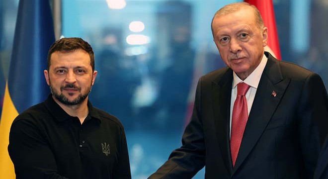 Erdoğan, Zelenskiy ile Türkevi nde bir araya geldi