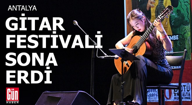 Gitar festivali sona erdi