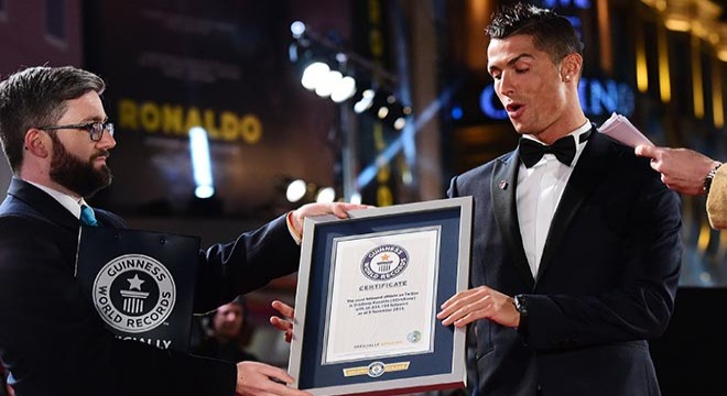 Guinness Ronaldo’nun doğum gününü rekorları ile kutladı