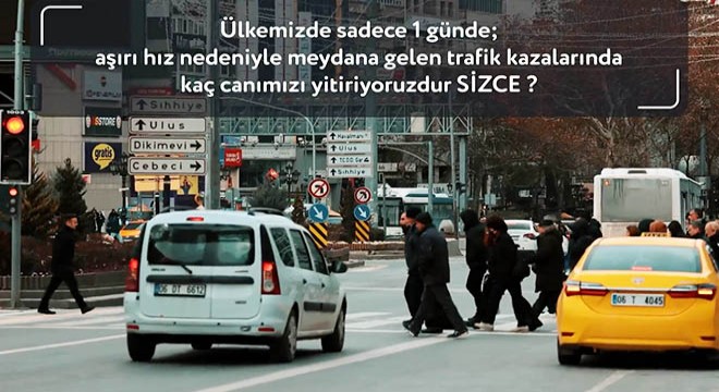 Hız ihlalleri ile ilgili 848 bin 766 cezai işlem yapıldı