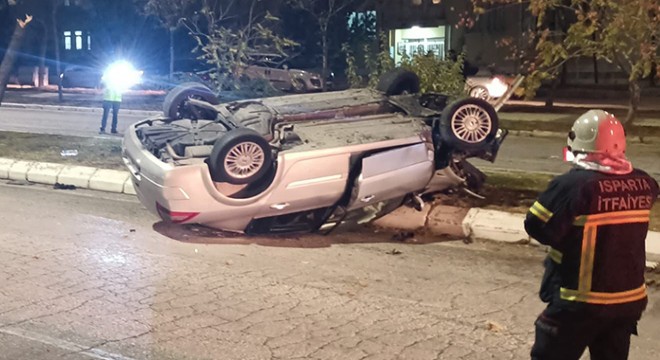 Isparta da kaza: 4 yaralı