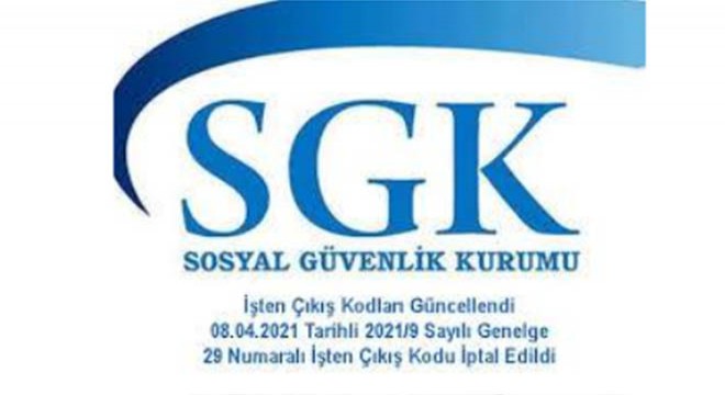 İşten çıkış kodu ve çıkış kodunun değiştirilmesi