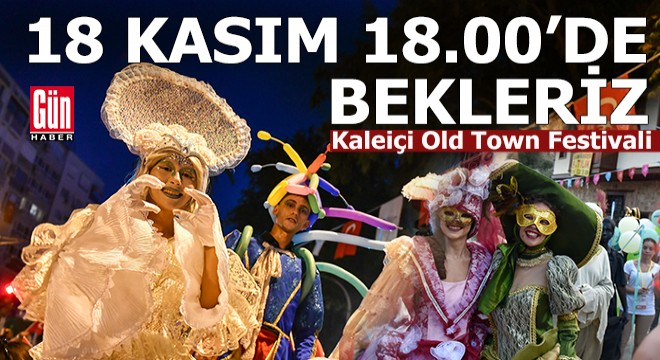 Kaleiçi Old Town Festival korteji 18 Ekim’de