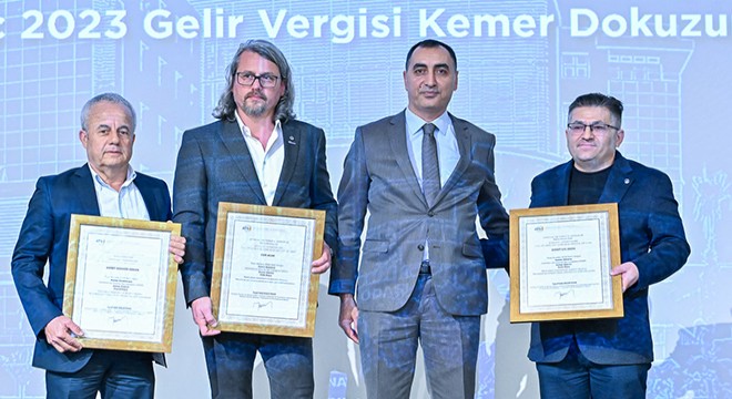 Kemer in vergi rekortmenleri ödüllendirildi