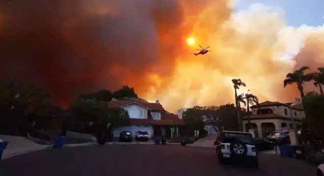 Los Angeles’ta ‘en yüksek seviye kırmızı bayrak’ uyarısı yapıldı