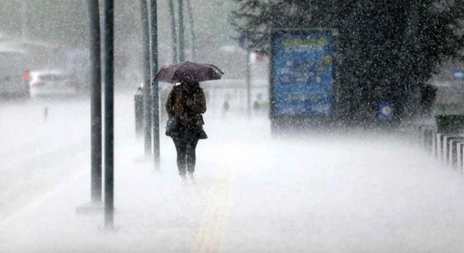 Meteoroloji den sağanak ve kar yağışı uyarısı