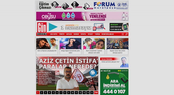 Muratpaşa Belediyesi  Forum Muratpaşa  etkinliği banneri