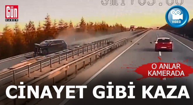 Otomobiliyle ters yöne girip, ciple çarpışması kamerada: 1 ölü, 4 yaralı