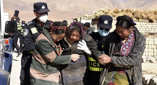 Tibet’teki depremde 126 kişi hayatını kaybetti