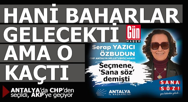 Transfer kulisi: Antalyalı vekil partisinden istifa etti, AKP ye geçiyor