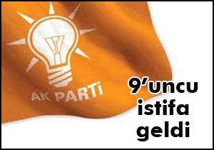 AKP de 9 ncu istifa