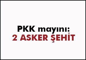 PKK mayını: 2 asker şehit