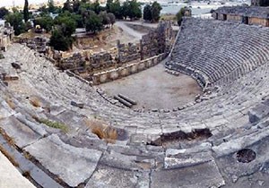 11 bin kişilik antik tiyatro restorasyona hazır