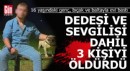 16 yaşındaki genç, dedesini, dedesinin sevgilisini ve bir kişiyi öldürdü