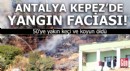 Antalya Kepez'de yangın faciası!