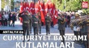 Antalya'da Cumhuriyet Bayramı kutlamaları