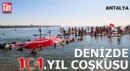 Antalya'da denizde 101.Yıl coşkusu