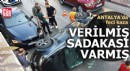 Antalya'da feci kaza! Verilmiş sadakası varmış