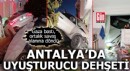 Antalya'da uyuşturucu dehşeti! Gaza bastı, ortalık savaş alanına döndü