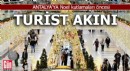 Antalya’ya Noel kutlamaları öncesi turist akını