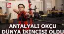 Antalyalı okçu dünya ikincisi oldu